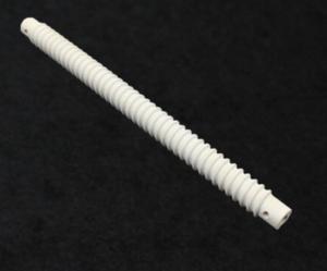 Buy cheap Threaded Mullite Ceramics Tube Screw Insulators Parts Refractory Kiln C610 Roller product