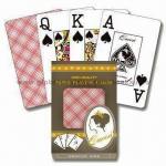 Buy cheap Functional Paper Playing Cards with Plastic-coated on Both Sides and A1 Class from wholesalers