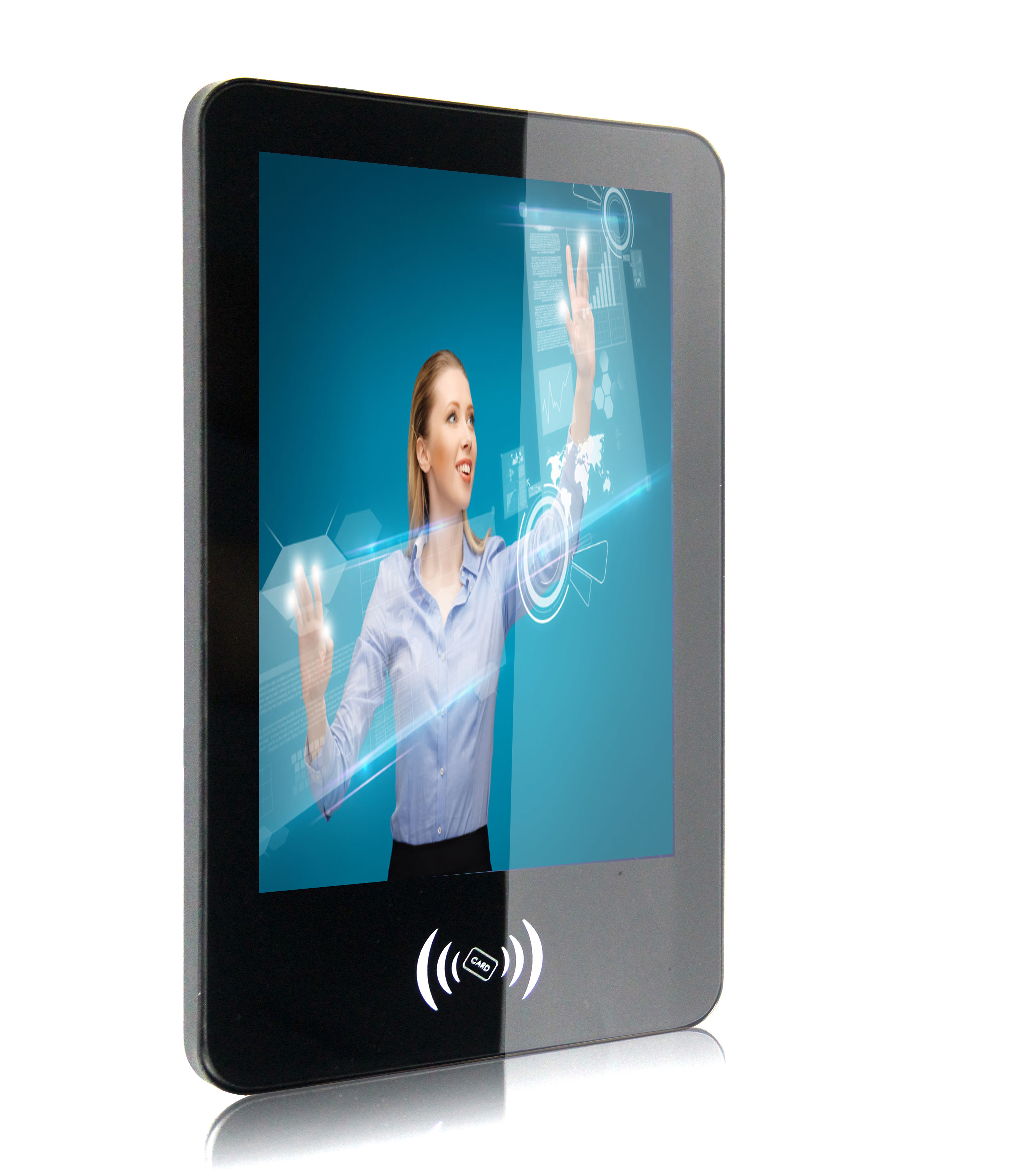 Buy cheap 10 Inch 350nits PCAP Android Touch Tablet Pc With RFID NFC from wholesalers