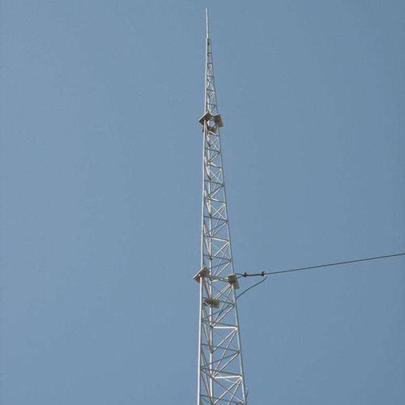 Buy cheap Stand Alone 60m Antenna Telecommunication Tower Self Supporting product