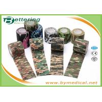 Buy cheap Army Camping Hunting Camouflage Pattern Printing Non Woven Self Adhesive Elastic Bandage product