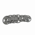 Buy cheap Plating Coated 5kg Barbell Plates , Dia395mm Cast Iron Gym Plates from wholesalers