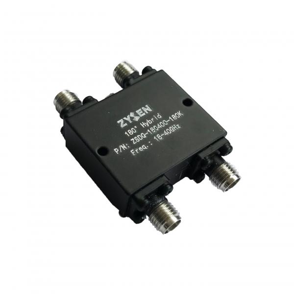 Quality 18 to 40GHz Microwave Coupler 180 Degree Wideband Hybrid Coupler for sale