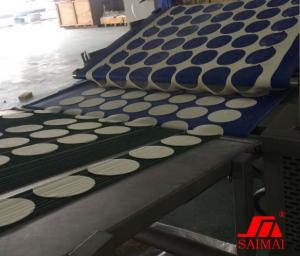 Buy cheap CE Industrial Flattened Dough Roti Pita Flat Bread Production Line product