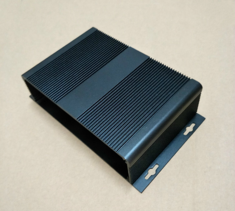 Buy cheap Matt Black Sandblasting Extruded Aluminum Enclosure Box product