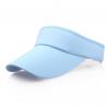 Buy cheap Custom Logo Sun Visors Hats Outdoor Casual Solid Color Summer from wholesalers
