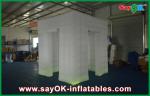 Buy cheap Inflatable Photo Booth Enclosure 2 Doors Party Inflatable Photo Booth Rental With Led Lighting from wholesalers