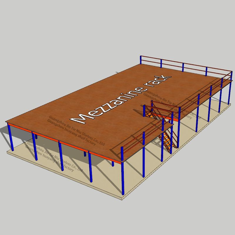Buy cheap 6.5T Structural Mezzanine Floor Rack Q235B product