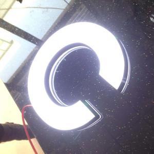 Buy cheap 10-30cm Coffee Shop Led Light Sign Front Lit Channel Letters product