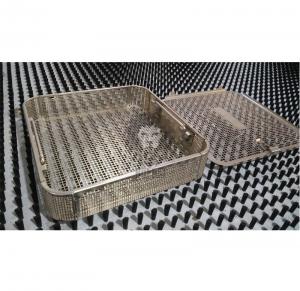 Buy cheap Stainless Steel Wire Mesh Tray ,Stainless steel instrument trays, For instruments Washing, Disinfections, Sterilization product