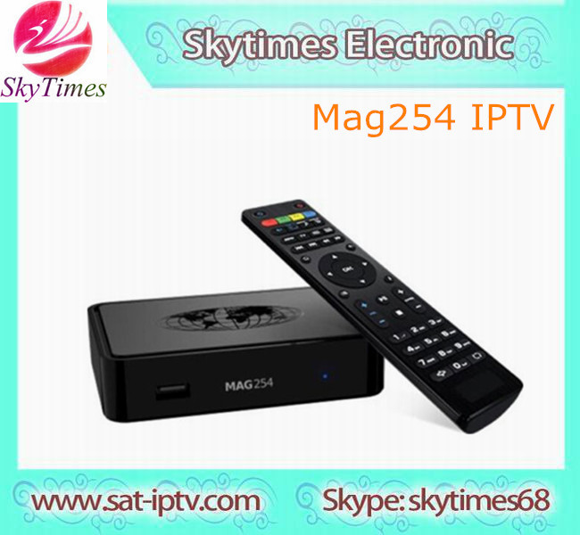 Buy cheap IPTV MAG254 powferful digital satellite receiver mag254  set top box from wholesalers
