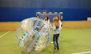 Buy cheap Clear Bump Ball Inflatable Sports Games Customized PVC / TPU product