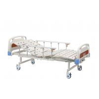 Movable Hospital Patient Bed Double Function , ABS Head Power Hospital Bed 