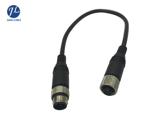Buy cheap Reverse Camera M12 Extension Cable 5 Pin Male To Female Connector 30CM Length product