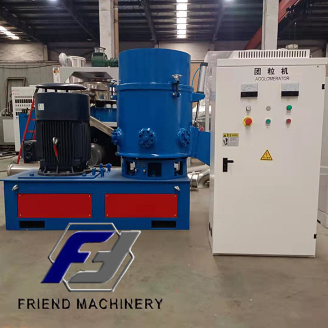 Buy cheap 800kg/H Waste Plastic Recycling Agglomerator Plastic Crusher Machine from wholesalers