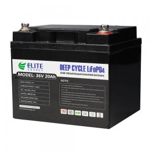 Buy cheap OEM CE Li Phosphate Battery RS485 IP67 36V 20Ah Li Ion Battery product