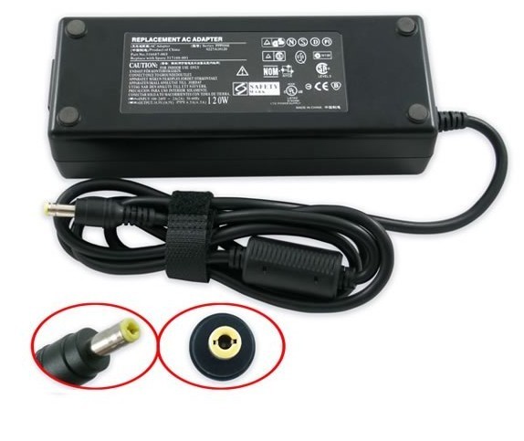 Buy cheap HP 18.5V 6.5A 120W laptop battery charger AC adaptor product