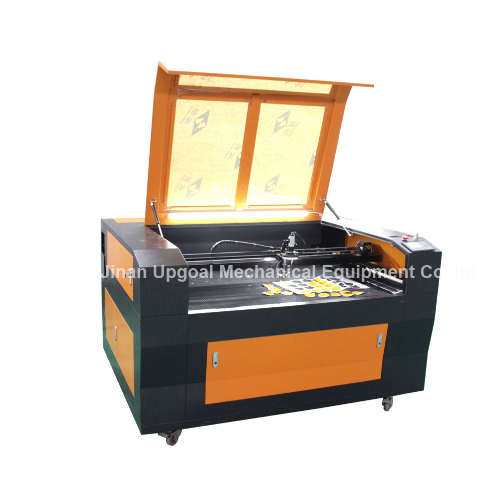 Buy cheap Batch Precision Fabric Embroidery logo Co2 Laser Cutting Machine with CCD Camera product