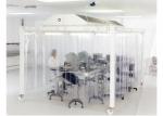 Buy cheap EBM Fan Lab Modular Softwall Cleanroom / Hospital Class 10000 Clean Room from wholesalers