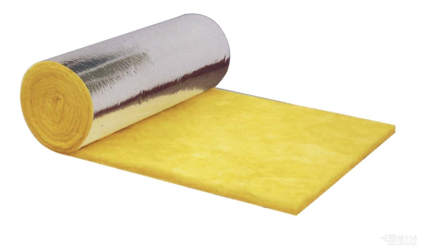 Buy cheap Sound Absorption Glass Wool Blanket / Felt Roll Faced With aluminum foil from wholesalers