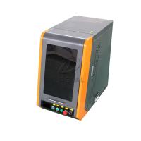 Buy cheap Closed Type 20W 110*1100mm Fiber Laser Marking Machine for Metal product