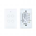 Buy cheap 1/2/3/4/6/8 Gang Light Smart Wifi Wall Switch RF433 need Neutral Wire Tuya App Control Works with Alexa from wholesalers