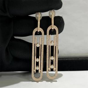 Buy cheap wholesale designer brands 18k gold jewelry factor 18 karat gold diamond earrings for women product