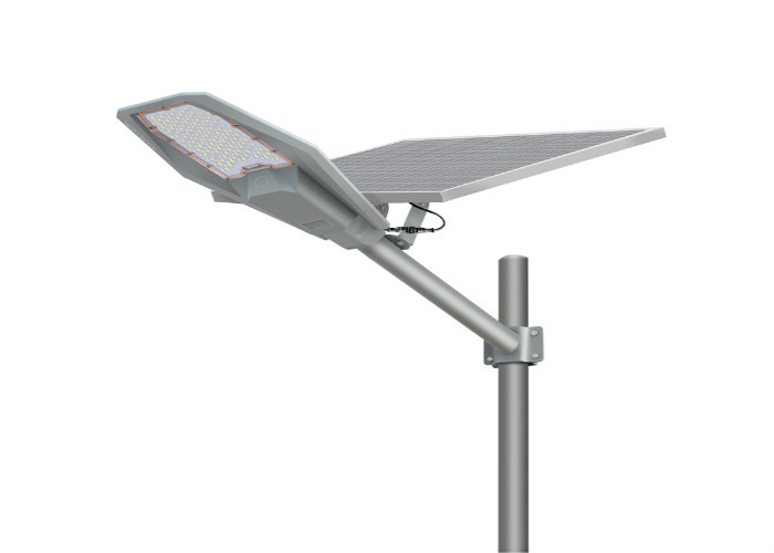 Buy cheap Aluminum Split Solar Powered LED Street Lights With Light Pole from wholesalers