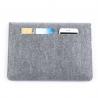 Buy cheap Factory price mac book pro felt laptop briefcase bag. size is a4. 3mm microfiber material from wholesalers
