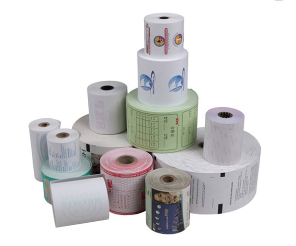 Buy cheap Thermal Paper Rolls Pre-Printed Colors /Paper Roll/POS Paper from wholesalers