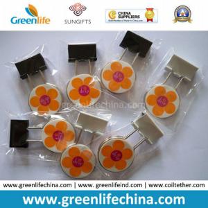Buy cheap Custom Flower Printing Paper Clip Good Promotional Gifts product