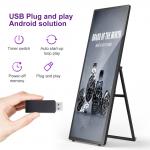 Buy cheap Free CMS Full Screen HD 4K Portable Digital Signage For Brand Retail Store Advertising from wholesalers