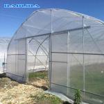 Buy cheap Low Or High Tunnel Plastic Greenhouse Hot Dip Galvanized High Latitude Area from wholesalers