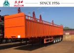 Buy cheap 4 Axle High Side Fence Cargo Trailer 80000kg Payload from wholesalers