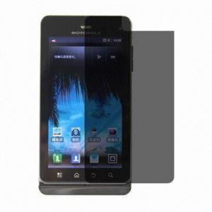 Buy cheap Privacy Filter, Anti-scratch with Clear Screen Protector for Motorola product