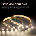 Buy cheap Monochrome Waterproof 5050 LED Strip Warm Light For Display Cabinet Stair Layering from wholesalers