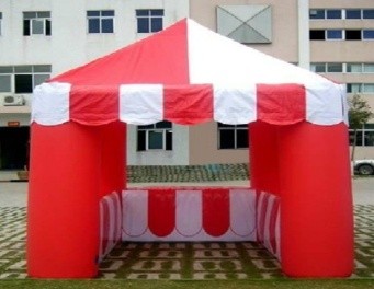Buy cheap Small Outdoor Red Inflatable Party ExhibitionTent House Shade product