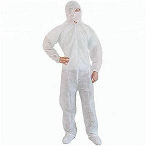 Buy cheap Medical Protective Full Body Ppe Hazmat Biological Suit Chemical Resistant product