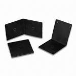 Buy cheap 7mm Square Black Single/Double DVD Case, Measuring 142 x 125 x 7mm from wholesalers