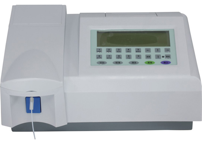 Buy cheap Medical Lab Analyzer Equipment Semi - Automated Chemistry Analyzer With 240 * 64 LCD from wholesalers