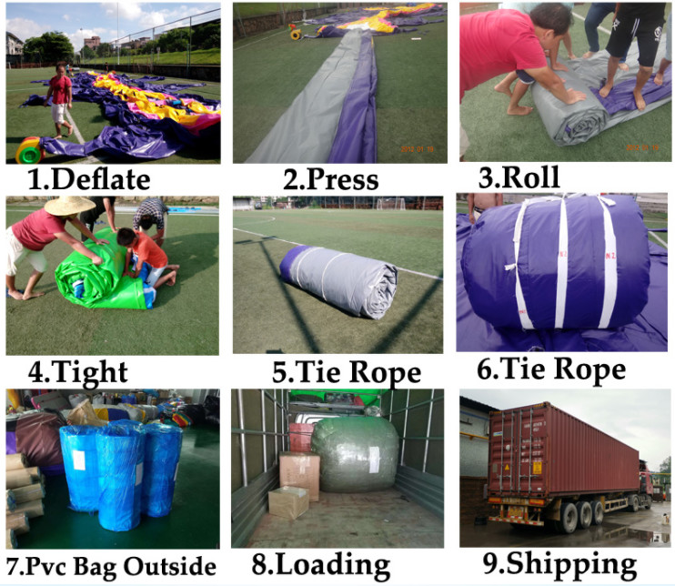 Inflatable Bubble Fun Commercial Inflatable Foam Pit For Sale