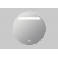 Small Round Led Bathroom Mirror / Wall Mounted Lighted Makeup Mirror Ce Certificate