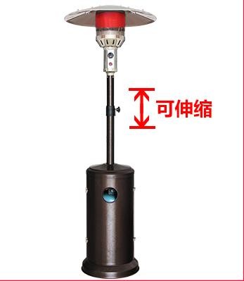 Buy cheap Mushroom Type Outdoor Patio Space Heaters , Natural Gas Deck Heaters Lightweight product