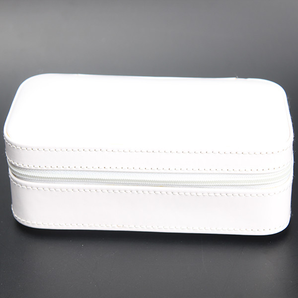 Buy cheap Durable Watch Case Holder Box , White PU Leather Velvet Women'S Watch Storage Box product