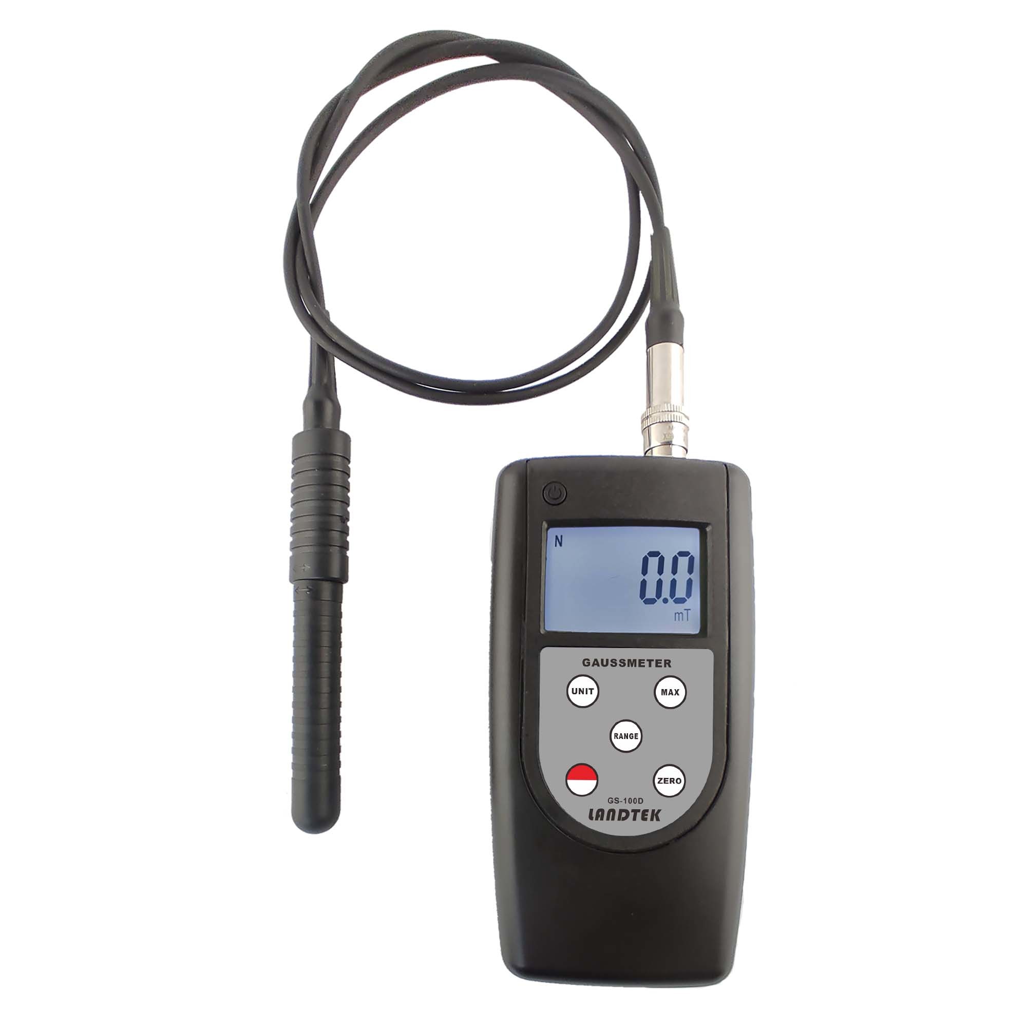 Buy cheap Hot Sale Gauss Meter Tesla Meter Magnetic Field Strength Detector GS-100D from wholesalers