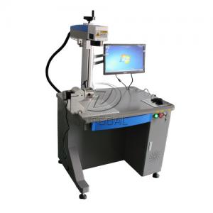 Buy cheap 20W Aluminum Material Fiber Laser Marking Machine with Rotary Clamp product