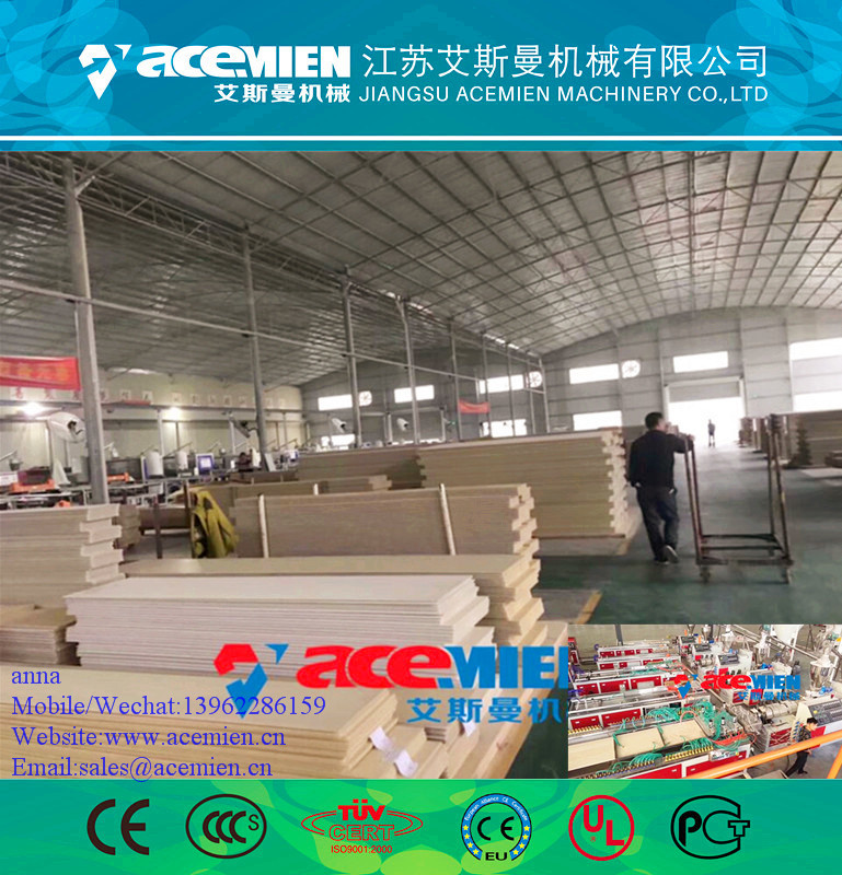 Buy cheap high quality PVC panel extrusion line/PVC ceiling panel production line/PVC panel making machine product