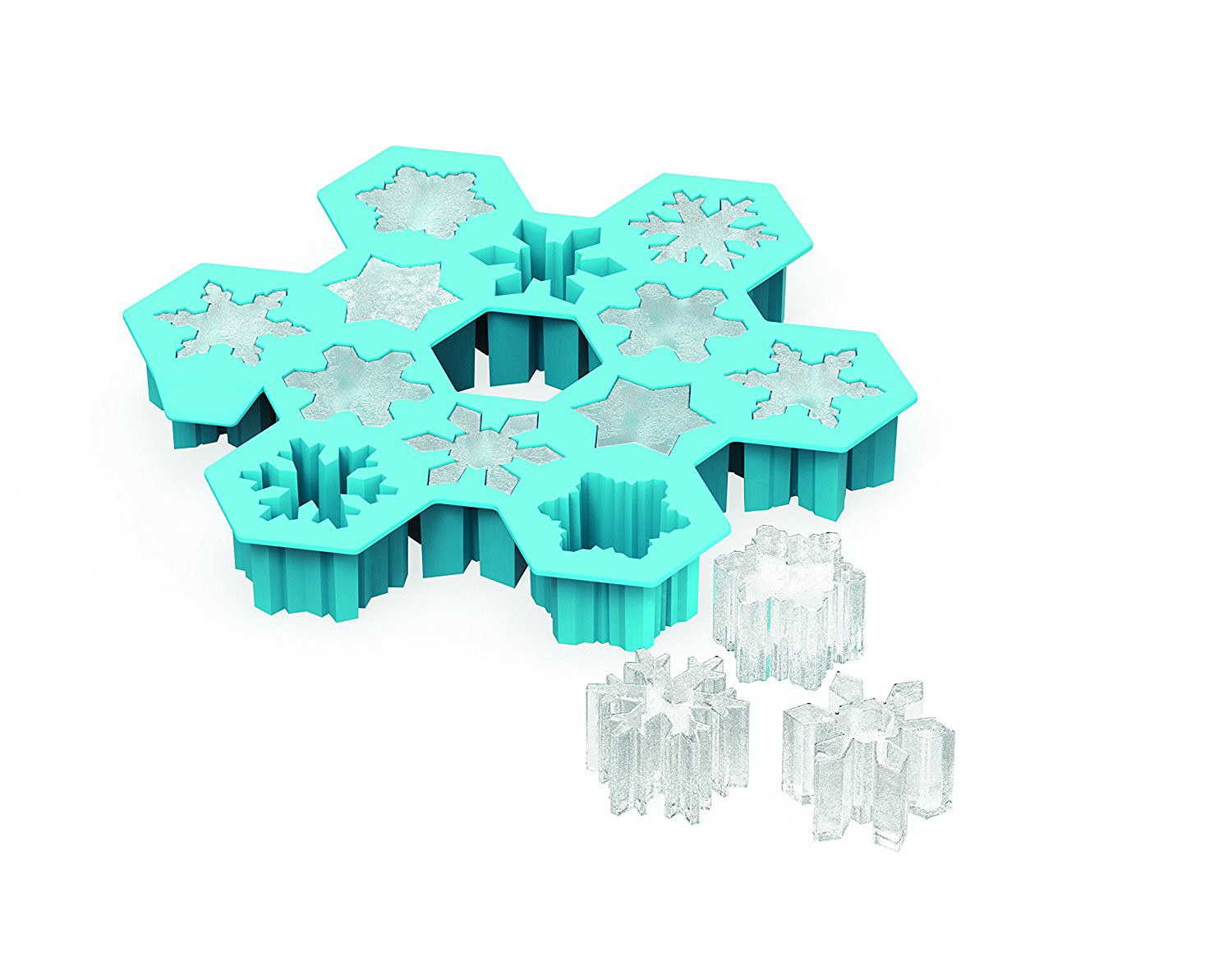 Buy cheap Holiday Gift DIY Snowflake Silicone Ice Cube Tray And Mold For Candy And Soap maker from wholesalers