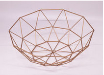 Buy cheap Custom Made ODM Gold Plating Wire Mesh Fruit Basket product