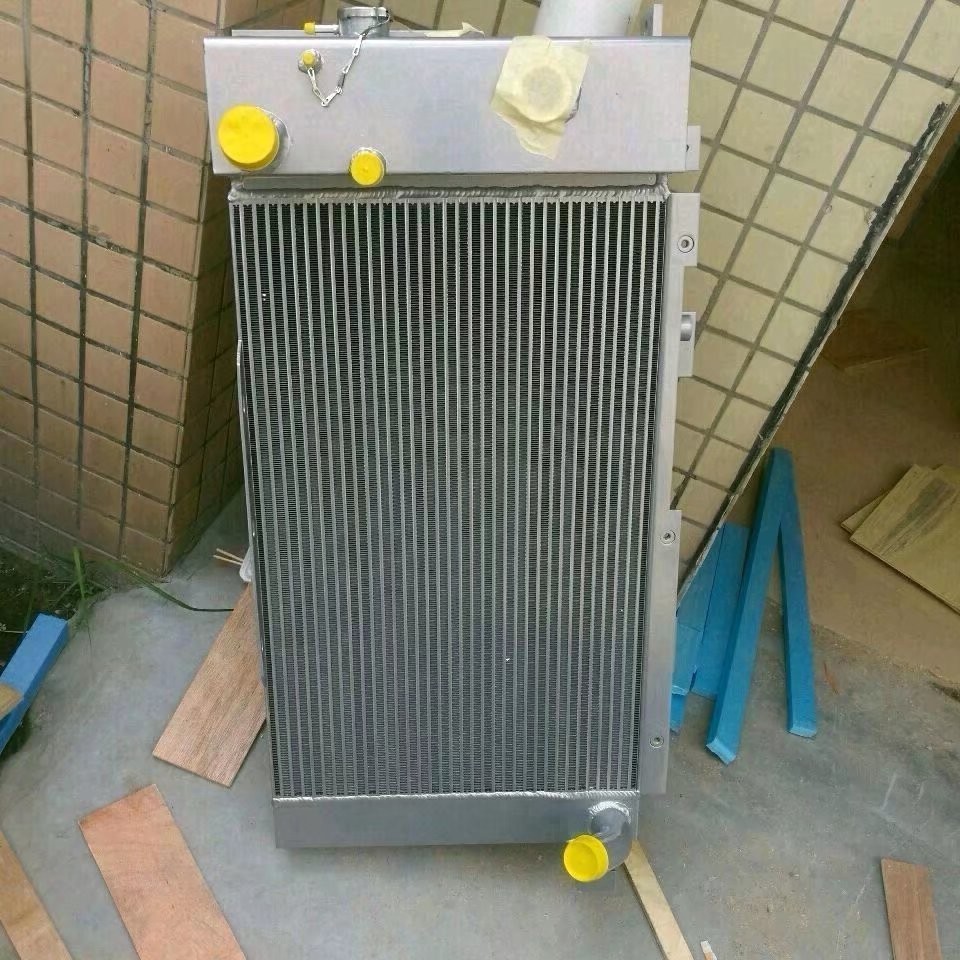 Buy cheap 30KG Excavator Plate Fin Radiator , EC160B  Radiator Replacement from wholesalers
